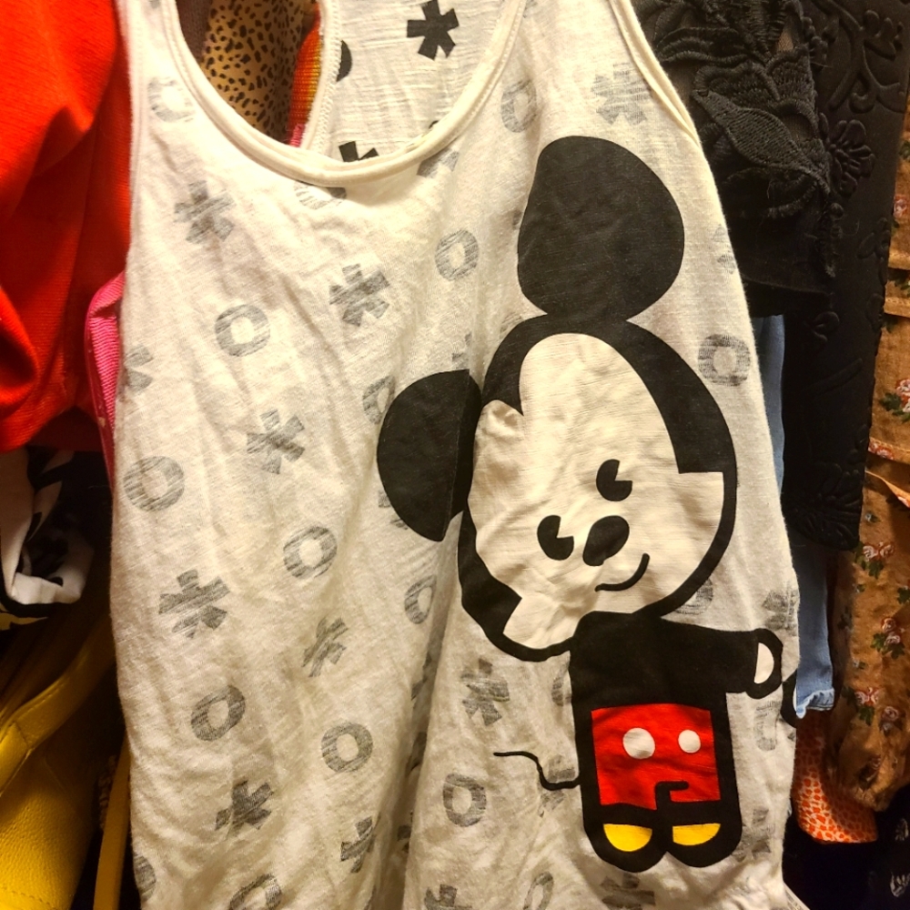 EUC Disney Racerback style tank top